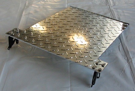 Chrome Can Crusher Top Door